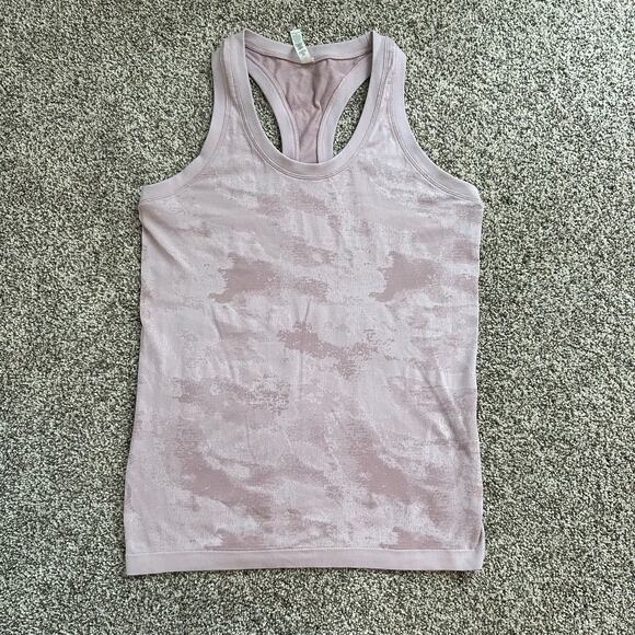 Athleta light pink camo racerback tank top size S - Picture 6 of 11